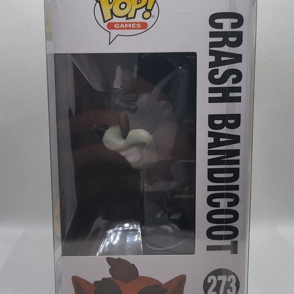 Crash Bandicoot Crash Bandicoot (Black & White) Chase Funko Pop - Picture 2 of 10